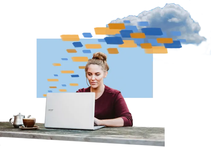 Symbolbild für QDA-Software in der Cloud